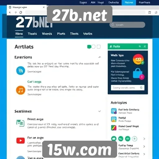 Análise das novas funcionalidades do 27b.net
